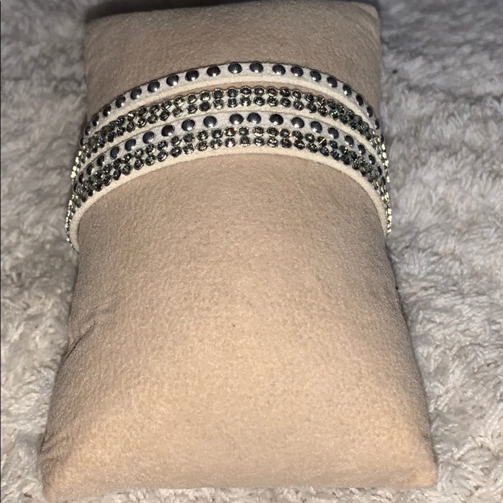 A felt and jewled bracelet from Justice